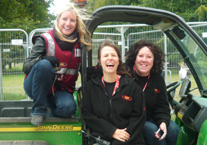 Hotbox Events event staff working at Leeds Festival