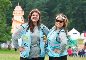 Hotbox Events volunteer event stewards working in event arena