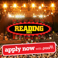 Apply to volunteer at the 2012 Reading Festival