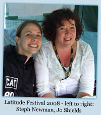 Latitude Festival 2008 - Steph Newman, Jo Shields