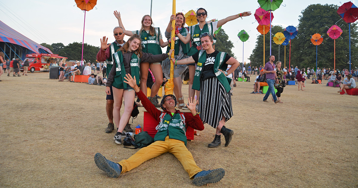 2 weeks until 2019 festival volunteer applications open on Friday 1st February!