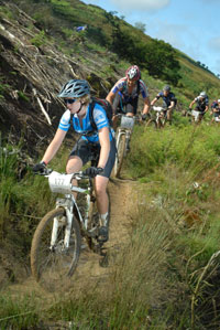 Amy O'Loughlin - MTB TransWales 2009