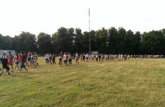 We had a massive volunteer team at Latitude in 2014 