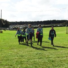 Hotbox Events festival stewards working at Leeds Festival 