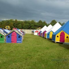 The Pink Moon camping experience at Leeds Festival 