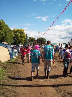 Pink was the colour to be seen in at Reading 2010 