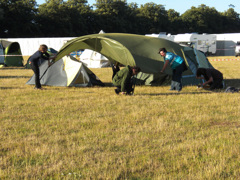 The 2010 Latitude Festival was more than a little windy 