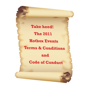 Updates for 2011 Hotbox Festivals!