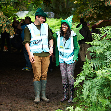 Hotbox Events Latitude Festival pixie volunteers in the woods