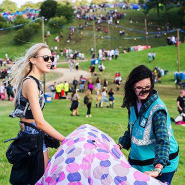 Hotbox Events Leeds Festival campsite volunteer