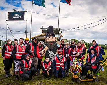 Volunteer at Download Festival - Campsite volunteer group
