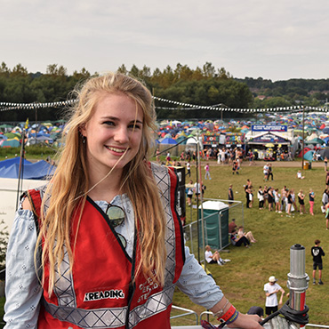 Volunteer at Reading Festival - Campsite fire tower volunteer