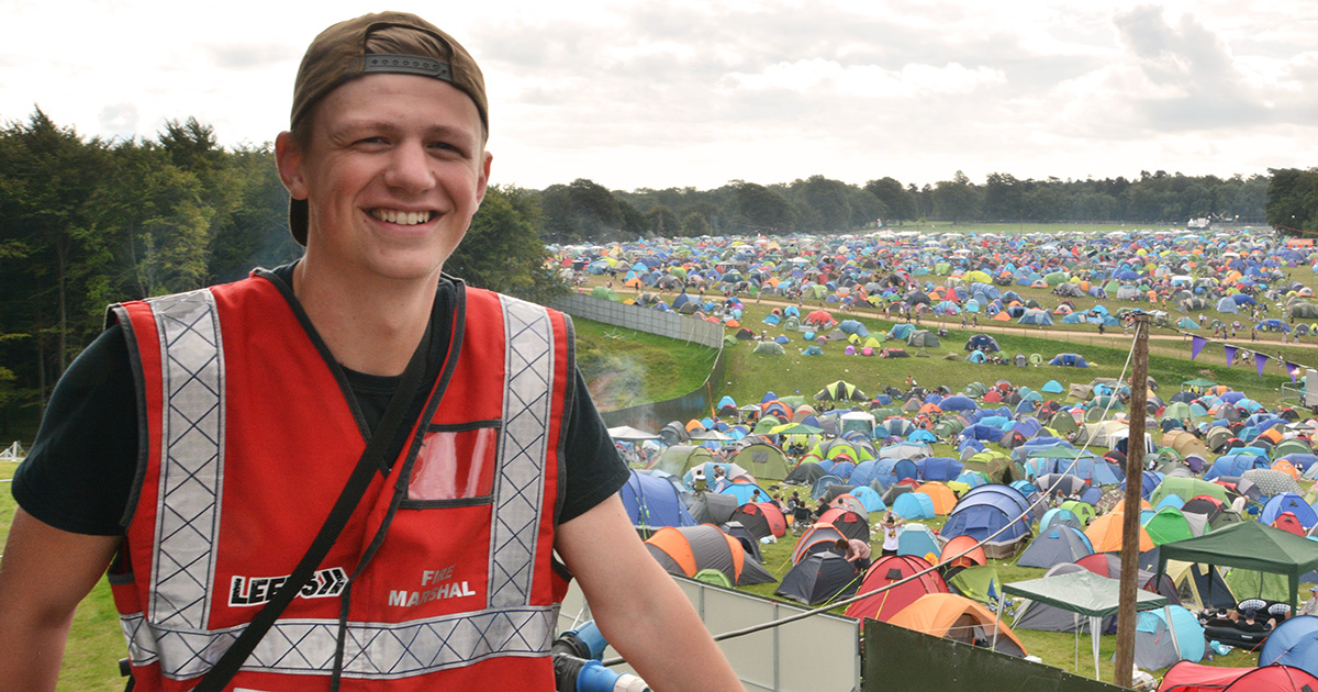 Reading Festival CAT & HAT arrival