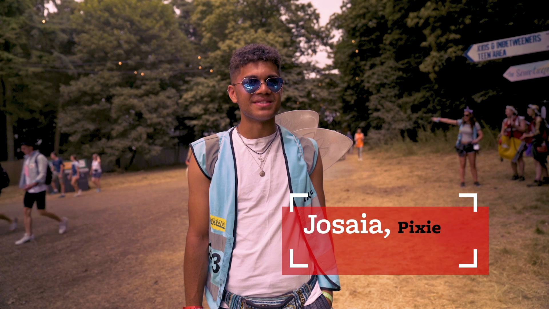 Josaia an Arena Pixie Steward volunteering with Hotbox Events at Latitude Festival!
