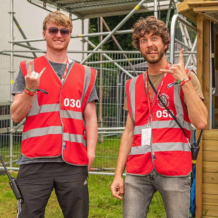 Volunteer at Download Festival 2022 with Hotbox Events - Campsite fire tower volunteers - 2022-001 740PxSq72Dpi