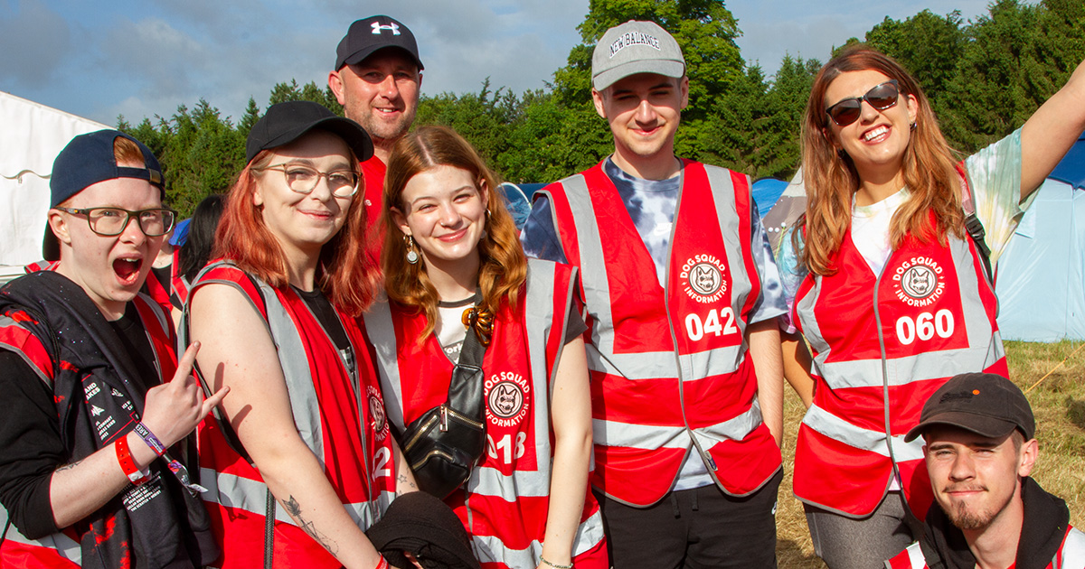 A huge thank you to our 2022 Download Festival Dogsquad!