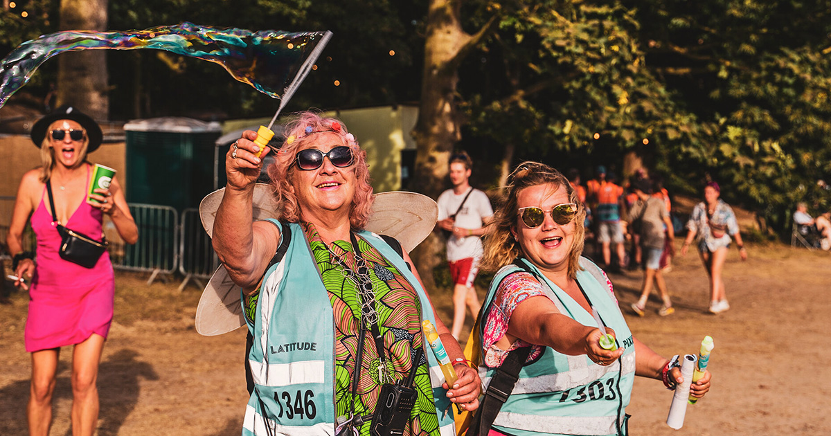 A huge thank you to all the Pixies, CATs and Fire Tower Stewards who joined us at Latitude Festival!