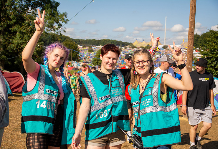 Volunteering at Leeds Festival