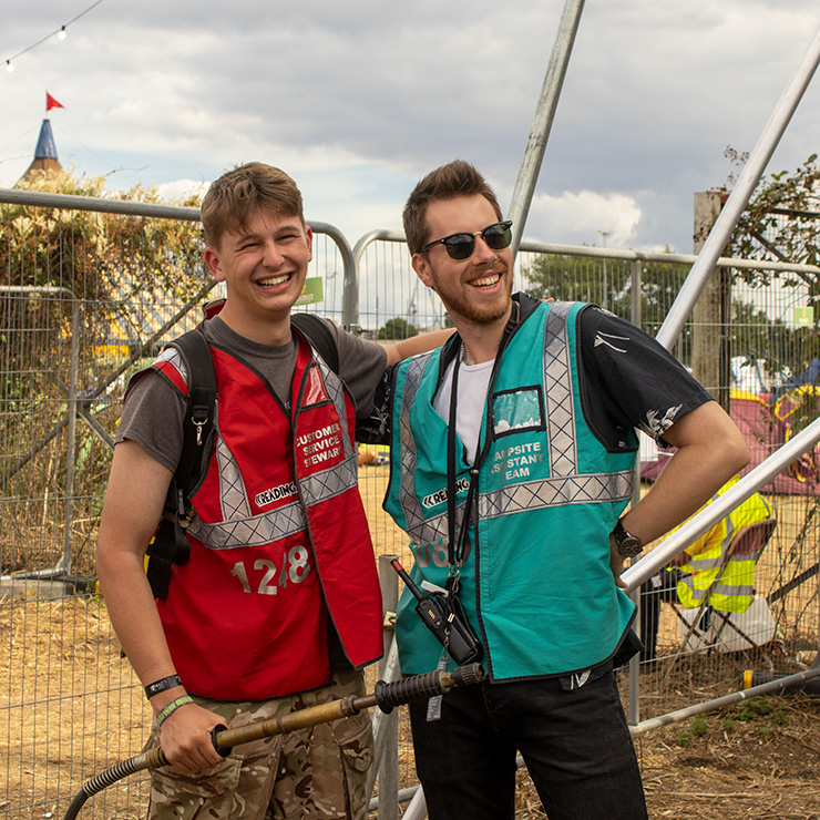 Volunteering at Reading Festival