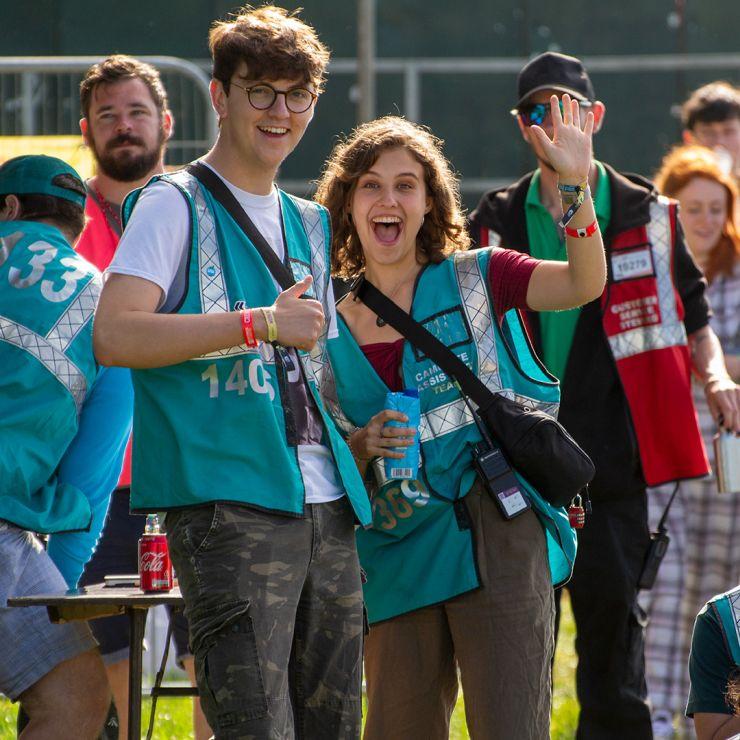 Volunteering at Reading Festival