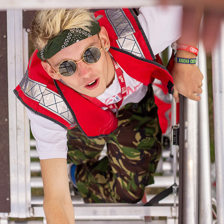 Volunteering at Reading Festival