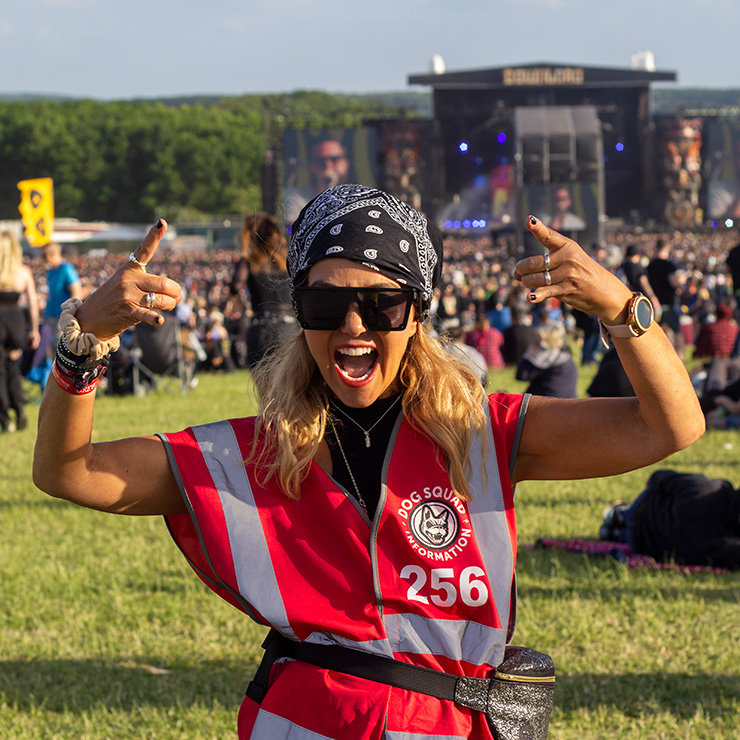 Volunteering at Download Festival