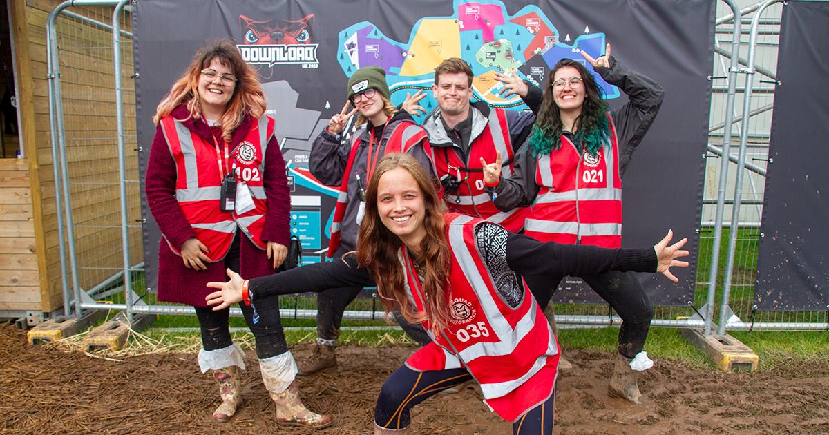 Download Festival volunteering places are now full!