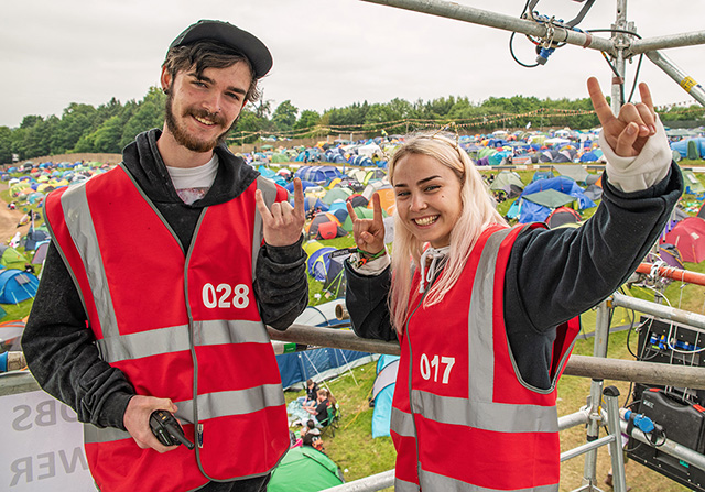 Download Festival staff and volunteer arrival info!