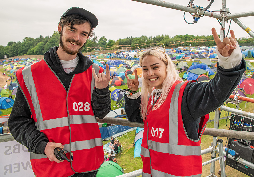 Download Festival staff and volunteer arrival info!