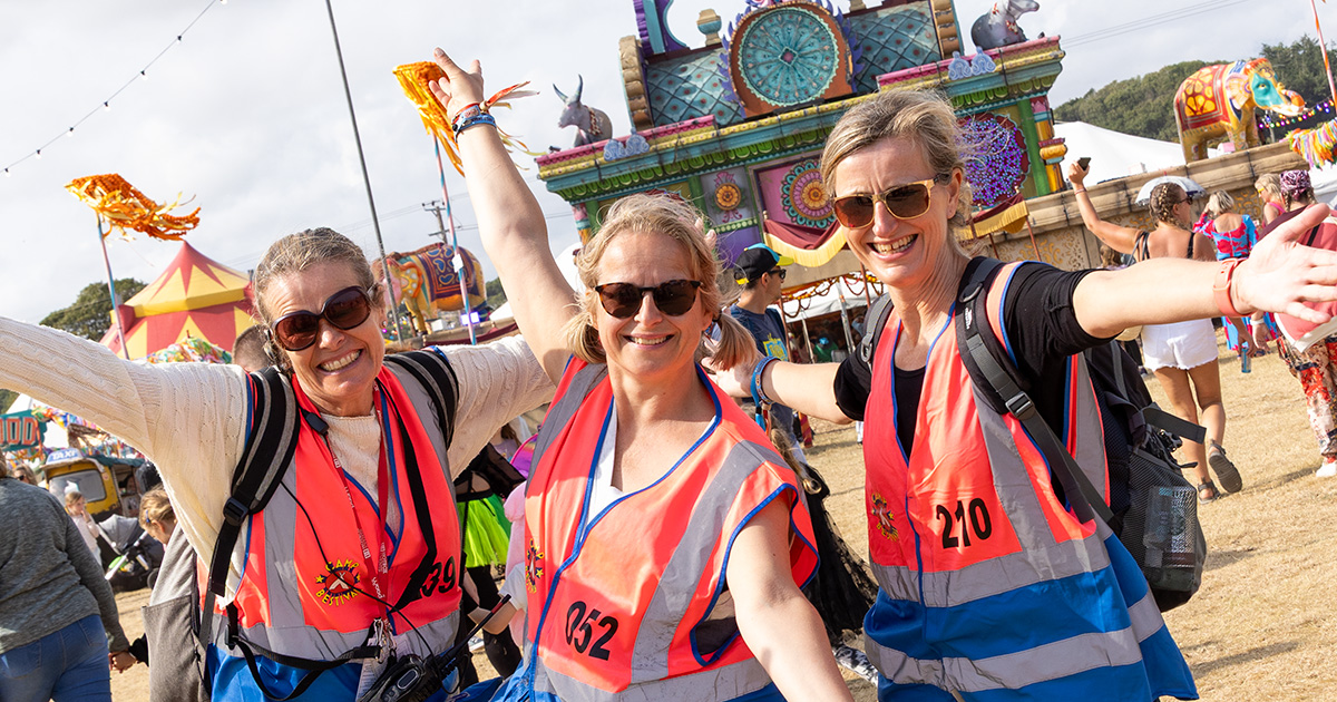 Camp Bestival 2026 volunteer and paid steward shift preference selection and meal voucher ordering open!