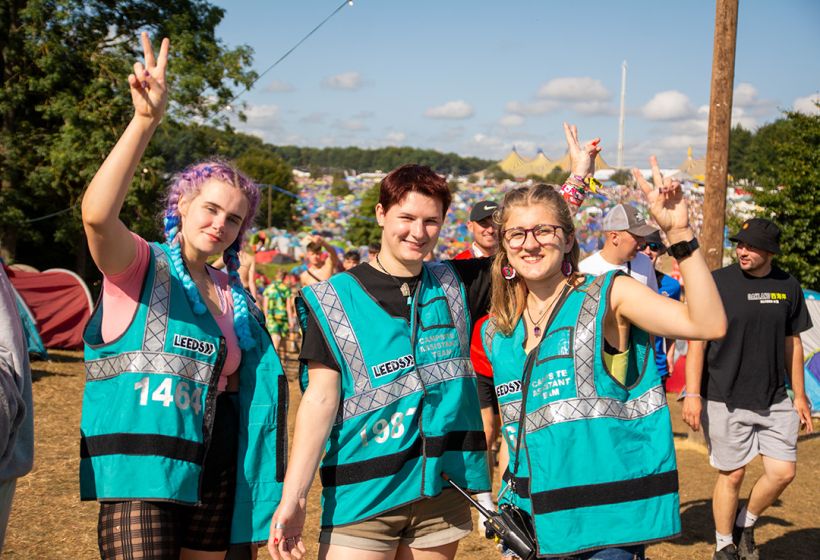 Volunteering at Download Festival