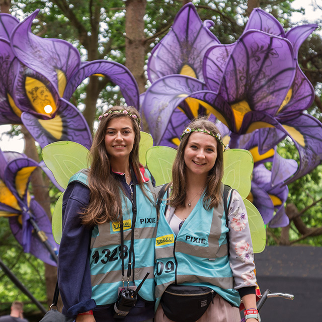 Latitude Festival volunteer shift patterns, meal voucher ordering, info and arrival!